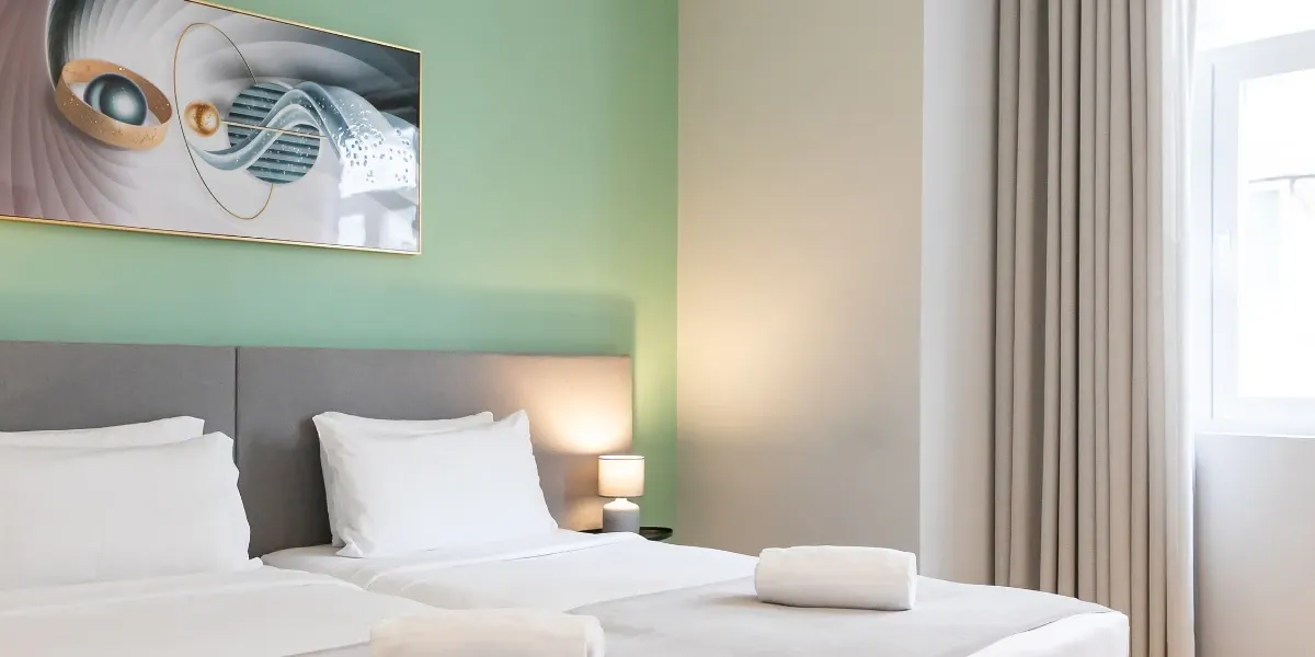 Chambre Lits Jumeaux Économique Lisboa 85 Suites & Apartments Lisbonne Chambre Lits Jumeaux Économique Lisboa 85 Suites & Apartments Lisbonne