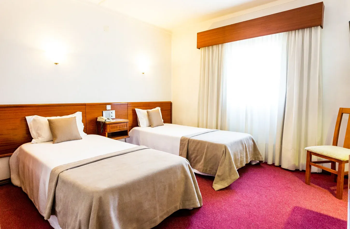 Habitación Twin Dona Amélia Hotel Fátima Habitación Twin Dona Amélia Hotel Fátima